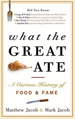 Imagen de archivo de What the Great Ate: A Curious History of Food and Fame a la venta por Your Online Bookstore