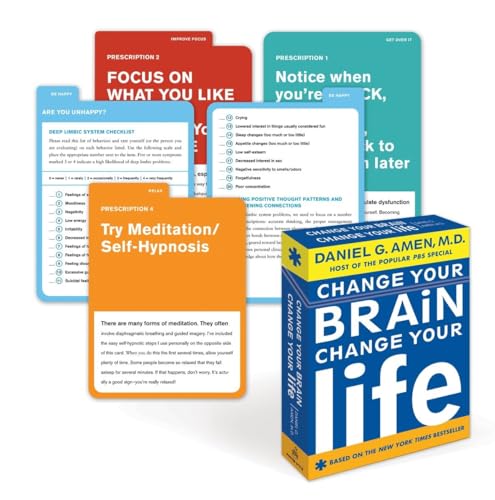 9780307464576: Change Your Brain, Change Your Life Deck: Breakthrough Brain Prescriptions for Learning to Relax, Letting Go, Helping You Focus, and Improving Your Mind