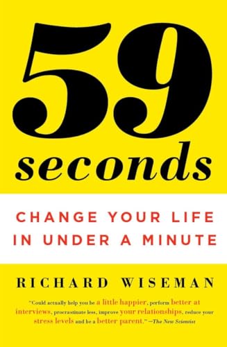 Stock image for 59 Seconds: Change Your Life in Under a Minute for sale by SecondSale