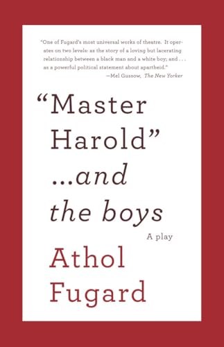 Beispielbild fr MASTER HAROLD AND THE BOYS: A Play (Vintage International) zum Verkauf von SecondSale