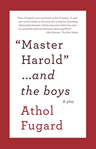 Stock image for MASTER HAROLD AND THE BOYS: A Play (Vintage International) for sale by Gulf Coast Books