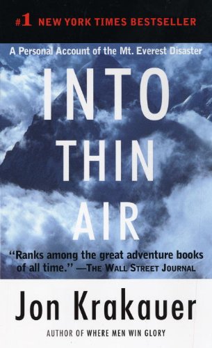 Stock image for Into Thin Air : A Personal Account of the Mt. Everest Disaster for sale by Better World Books: West