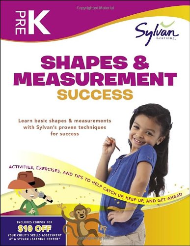 Imagen de archivo de Pre-K Shapes and Measurement Success (Sylvan Workbooks) a la venta por Better World Books