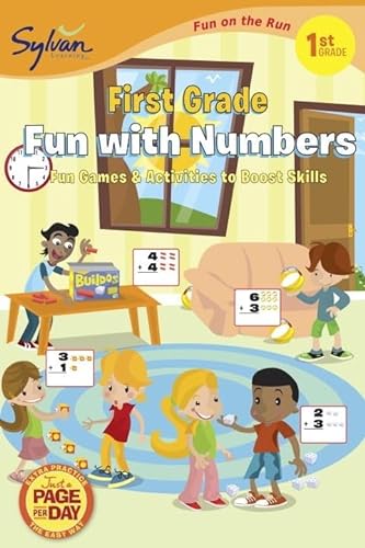 Stock image for First Grade Fun with Numbers (Sylvan Fun on the Run Series) for sale by ThriftBooks-Atlanta