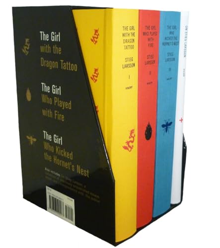 9780307595577: Stieg Larsson's Millennium Trilogy Deluxe Box Set: The Girl with the Dragon Tattoo, The Girl Who Played with Fire, The Girl Who Kicked the Hornet's Nest, Plus On Stieg Larsson