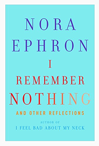 Beispielbild fr I Remember Nothing: and Other Reflections zum Verkauf von Wonder Book