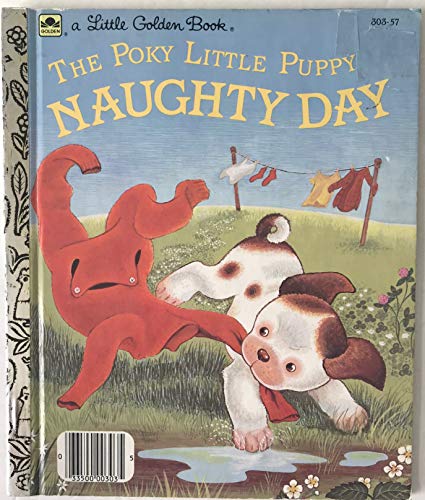 Beispielbild fr The Poky Little Puppy's Naughty Day (Little Golden Readers) zum Verkauf von ThriftBooks-Atlanta
