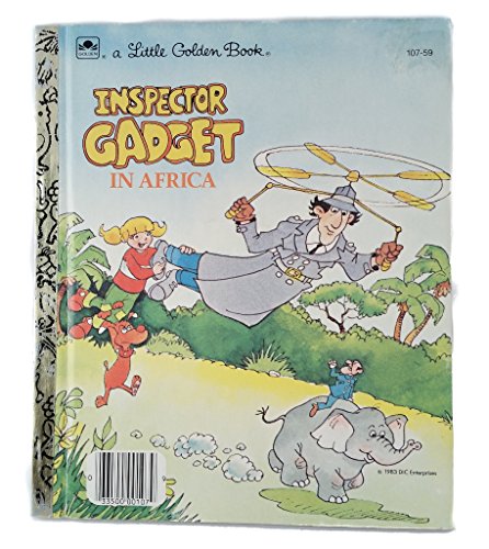 Beispielbild fr Inspector Gadget in Africa (Little Golden Book) zum Verkauf von Gulf Coast Books