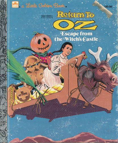 Beispielbild fr Return to Oz Escape from the Witch's Castle A Little Golden Book zum Verkauf von WBookBear