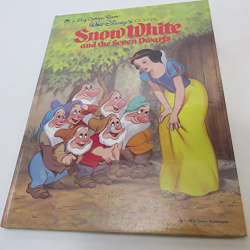 Stock image for Walt Disney's Snow White and the Seven Dwarfs (Big Golden Storybooks) for sale by Half Price Books Inc.
