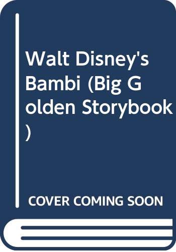 9780307603807: Walt Disney's Bambi (Big Golden Storybook)