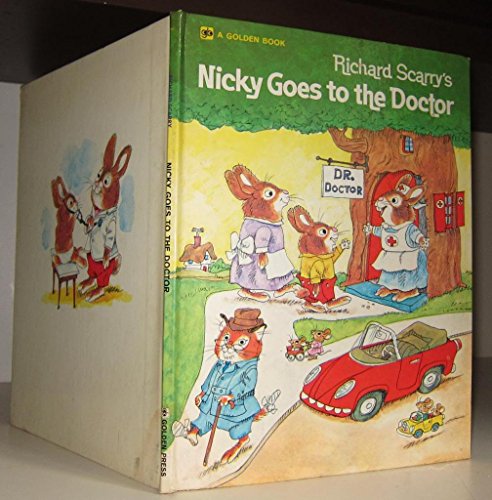 Beispielbild fr Richard Scarrys Nicky Goes to the Doctor zum Verkauf von Hawking Books