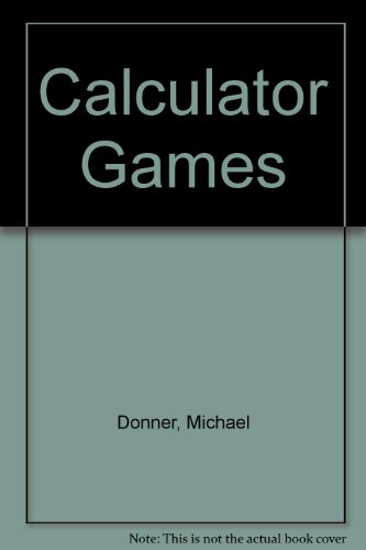 Beispielbild fr Calculator Games zum Verkauf von Better World Books