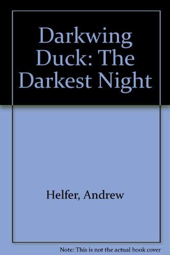 Stock image for Disney's Darkwing Duck: The Darkest Night for sale by ThriftBooks-Atlanta