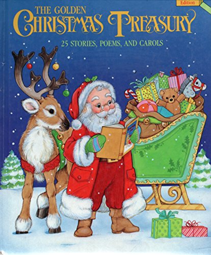 Beispielbild fr The Golden Christmas Treasury: 25 Stories, Poems, and Carols (Read To/Primary Reading) zum Verkauf von Half Price Books Inc.