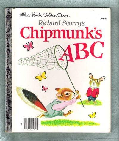 9780307680242: Richard Scarry's Chipmunk's ABC