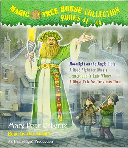 Magic Tree House Collection: Books 41-44: #41 Moonlight on the Magic Flute; #42 A Good Night for Ghosts; #43 Leprechaun in Late Winter; #44 A Ghost Tale for Christmas Time (9780307746689) by Osborne, Mary Pope