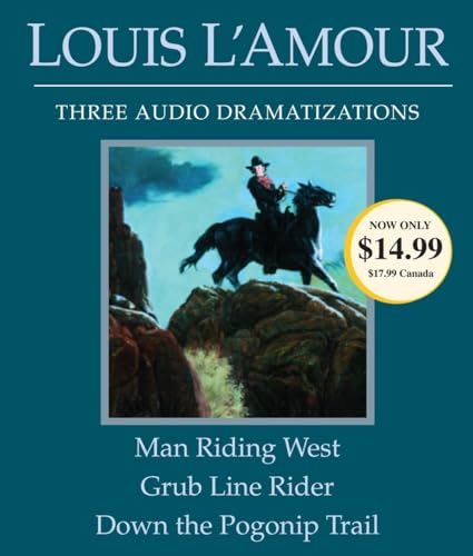 Stock image for Man Riding West/Grub Line Rider/Down the Pogonip Trail for sale by Half Price Books Inc.