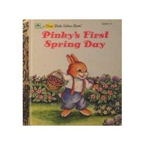 Stock image for Pinky's First Spring Day (A First Little Golden Book) for sale by Once Upon A Time Books