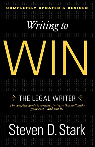 Imagen de archivo de Writing to Win: The Legal Writer a la venta por ZBK Books