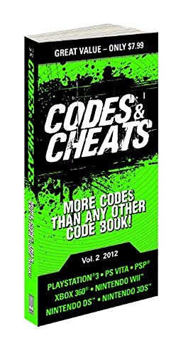 Codes & Cheats Vol. 2 2012: Prima Game Guide (9780307894342) by Knight, Michael