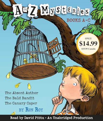 Stock image for A to Z Mysteries: Books A-C: The Absent Author, The Bald Bandit, The Canary Caper for sale by Goodwill of Colorado