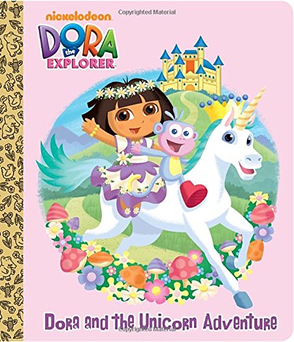 Stock image for Dora and the Unicorn Adventure (Dora the Explorer) (Big Golden Board Book) for sale by Zoom Books Company