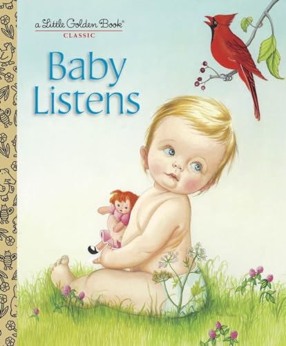 Beispielbild fr Baby Listens (Little Golden Book) zum Verkauf von HPB-Movies