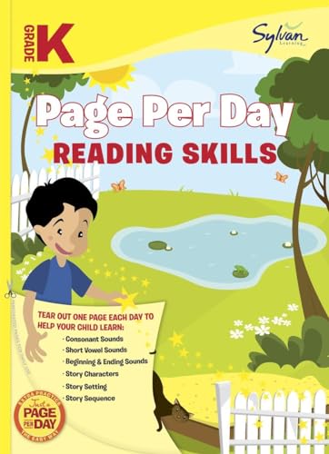 Stock image for Kindergarten Page Per Day: Reading Skills (Sylvan Page Per Day Series, Language Arts) for sale by SecondSale