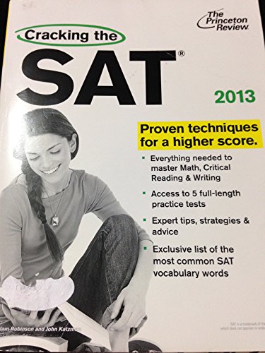 Stock image for Princeton Review Cracking the SAT for sale by ThriftBooks-Atlanta