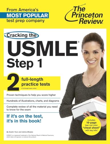 Cracking the USMLE Step 1, with 2 Practice Tests (Professional Test Preparation) (9780307945068) by The Princeton Review