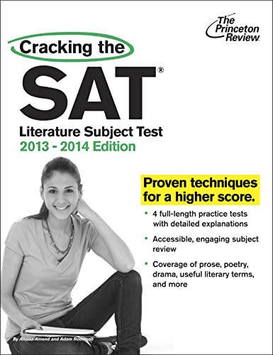 9780307945532: Cracking The Sat Literature Subject Test, 2013-2014 Edition