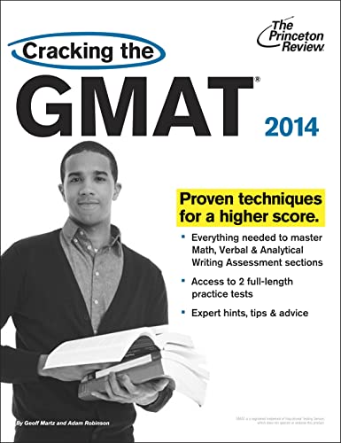 Imagen de archivo de Cracking the GMAT with 2 Practice Tests, 2014 Edition a la venta por ThriftBooks-Dallas