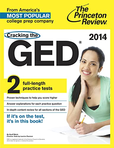 Beispielbild fr Cracking the GED Test with 2 Practice Tests, 2015 Edition: Fully Updated for the New GED (College Test Preparation) zum Verkauf von Books Unplugged