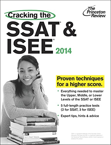 Beispielbild fr Cracking the SSAT & ISEE: 6 full-length practice tests, 2014 Edition zum Verkauf von SecondSale