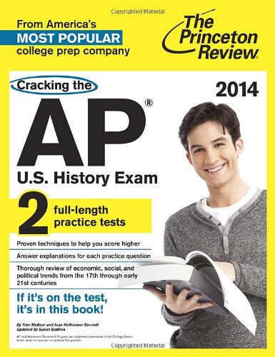 Beispielbild fr Cracking the AP U.S. History Exam, 2014 Edition (College Test Preparation) zum Verkauf von SecondSale
