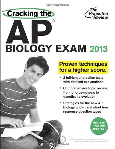 Beispielbild fr Cracking the AP Biology Exam, 2013 Edition (Revised) (College Test Preparation) zum Verkauf von BookHolders