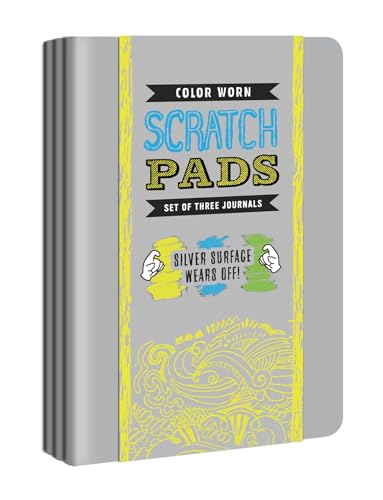 Color Worn Scratch Pads - Small: Set of three pads with scratch-off covers (9780307951816) by Potter Style