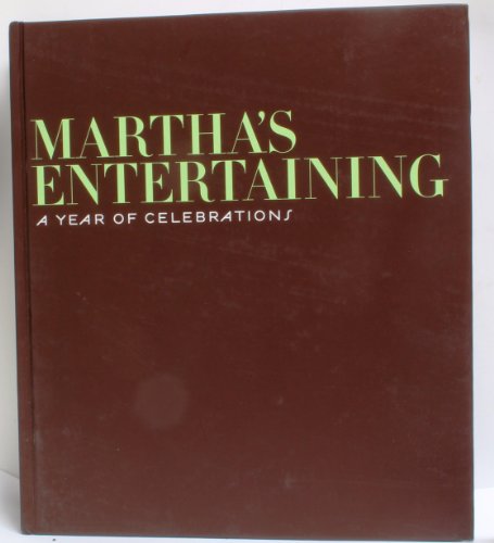 Imagen de archivo de Martha Stewart's Entertaining A Year of Celebration a la venta por GoldBooks