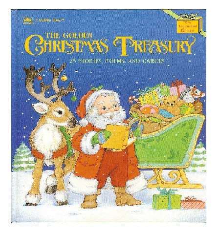 Beispielbild fr The Golden Christmas Treasury: 25 Stories, Poems, and Carols zum Verkauf von Gulf Coast Books