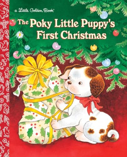 Imagen de archivo de The Poky Little Puppy's First Christmas (Little Golden Book) a la venta por Orion Tech