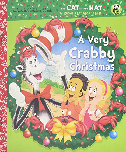 Beispielbild fr A Very Crabby Christmas (Dr. Seuss/Cat in the Hat) (Little Golden Book) zum Verkauf von Wonder Book