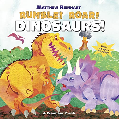 Imagen de archivo de Rumble! Roar! Dinosaurs!: A Prehistoric Pop-Up a la venta por Goodwill of Colorado
