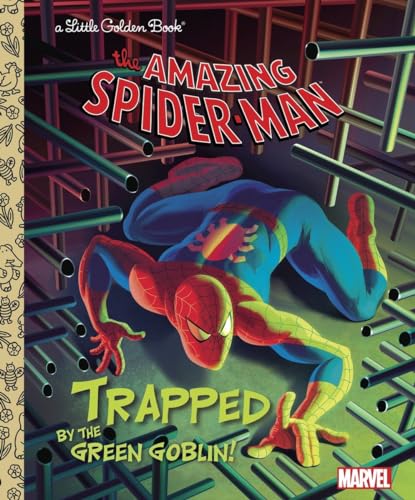 Imagen de archivo de Trapped by the Green Goblin! (Marvel: Spider-Man) (Little Golden Book) a la venta por Your Online Bookstore