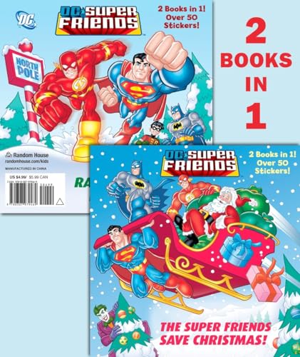 Stock image for The Super Friends Save Christmas/Race to the North Pole (DC Super Friends) (Pictureback(R)) for sale by SecondSale