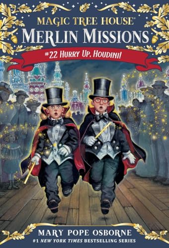 Beispielbild fr Magic Tree House #50: Hurry Up, Houdini! (Stepping Stone Book(tm)) (A Stepping Stone Book) (Merlin Missions (Paperback)) zum Verkauf von medimops