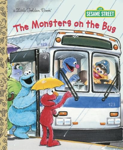 9780307980588: The Monsters on the Bus (Sesame Street) (Little Golden Book)