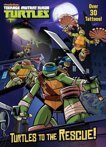 Beispielbild fr Turtles to the Rescue! (Teenage Mutant Ninja Turtles) (Color Plus Tattoos) zum Verkauf von Orion Tech