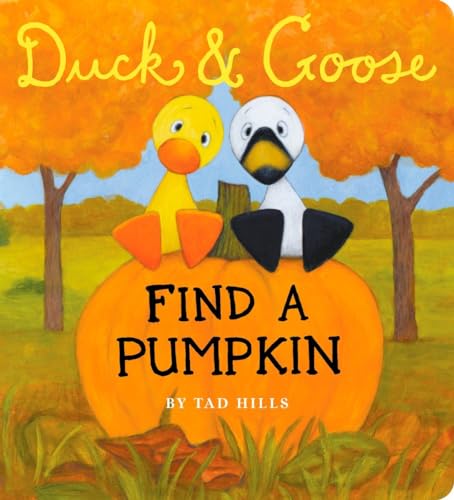 Stock image for Duck & Goose, Find a Pumpkin (Oversized Board Book) for sale by SecondSale