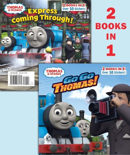 Go Go Thomas!/Express Coming Through! (Thomas & Friends) (Deluxe Pictureback)